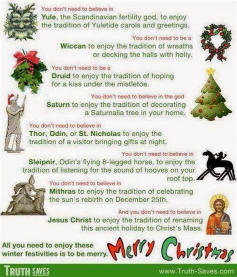 Pagan Traditions in the Christmas Season